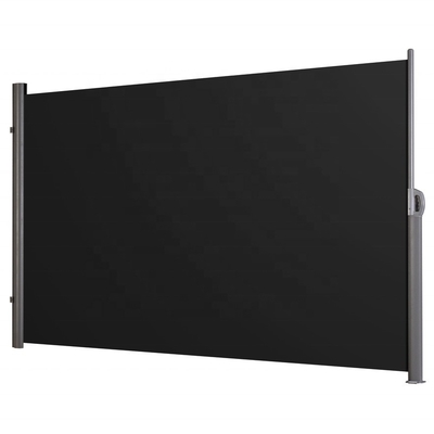 베이지 사이드 마르키스 확장 160/180/200x300cm 발코니 테라스 정원용 불투명한 사이드 롤러 블라인드 윈드 스크린
