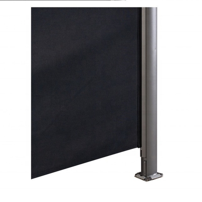 베이지 사이드 마르키스 확장 160/180/200x300cm 발코니 테라스 정원용 불투명한 사이드 롤러 블라인드 윈드 스크린
