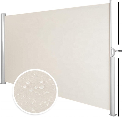 patio awnings 사생활 보호 스크린 그림자 테라스 패널 철수성 사이드 Auvent 측면 탈출성
