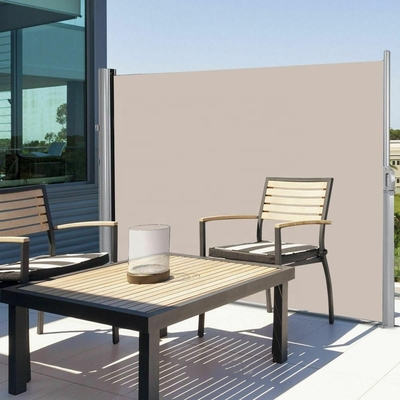 patio awnings 사생활 보호 스크린 그림자 테라스 패널 철수성 사이드 Auvent 측면 탈출성