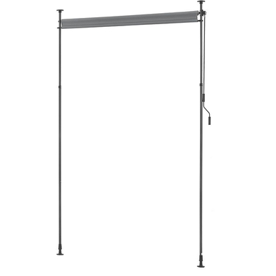 야외 120 x 270cm 폴리에스터 젤 확장 가능한 수동 크랭크와 함께 불투명한 수직 천장