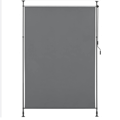 야외 120 x 270cm 폴리에스터 젤 확장 가능한 수동 크랭크와 함께 불투명한 수직 천장