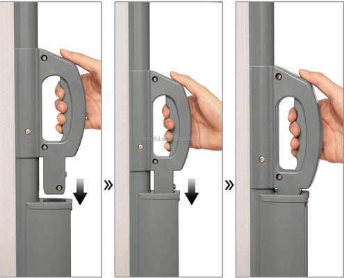 테라스 및 정원용 확장 가능한 측면 천장 태양 그림자 개인 정보 보호 스크린 100% 폴리에스터