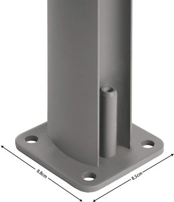 테라스 및 정원용 확장 가능한 측면 천장 태양 그림자 개인 정보 보호 스크린 100% 폴리에스터