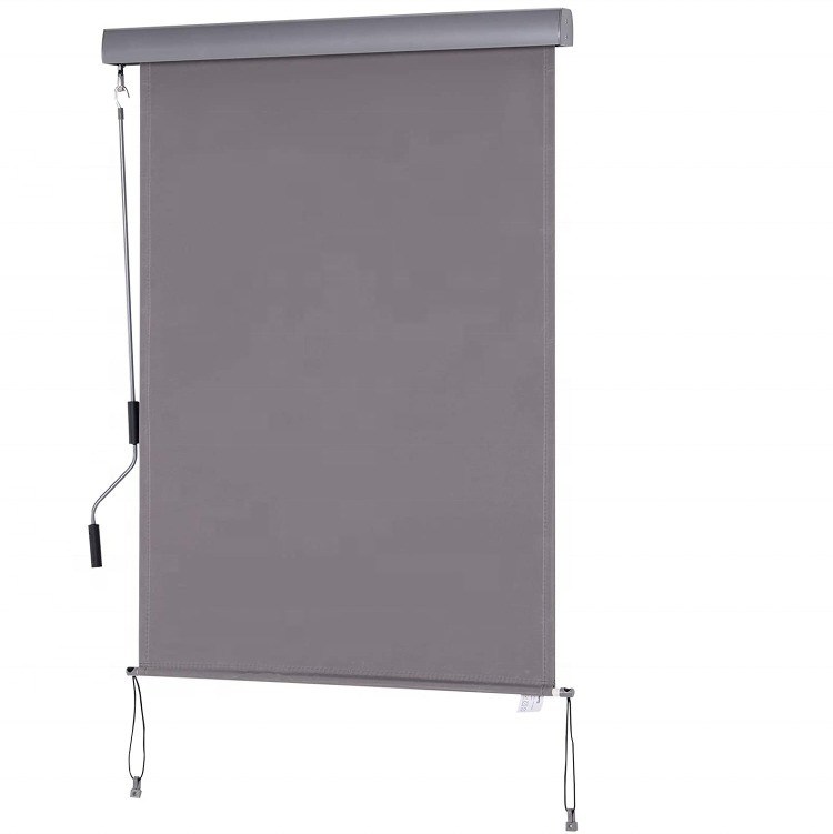 1.6m * 2.5m 폴리에스터 선반 재료 수축성 방수성 햇빛 빗자루 수직 경관